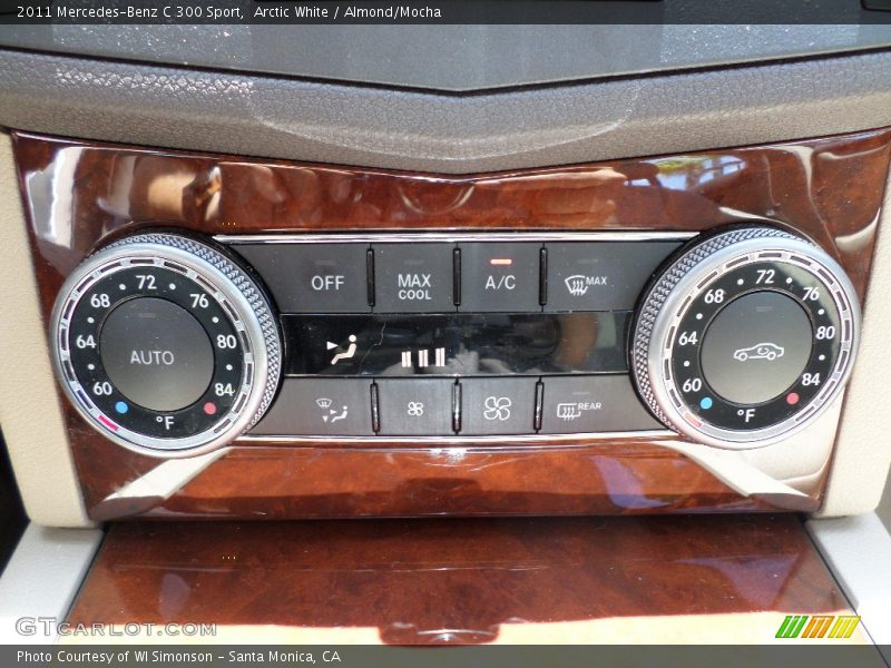 Arctic White / Almond/Mocha 2011 Mercedes-Benz C 300 Sport
