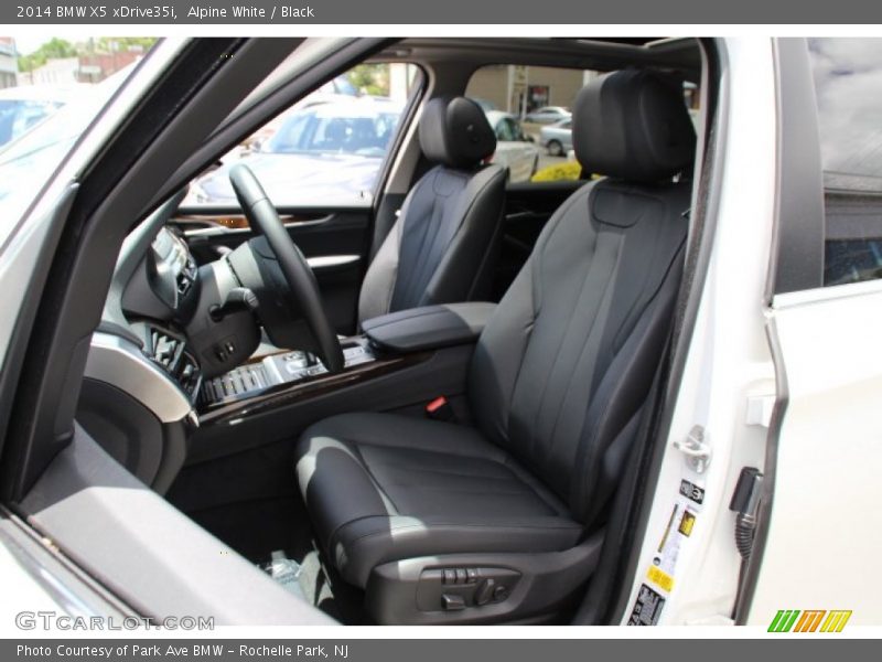 Alpine White / Black 2014 BMW X5 xDrive35i