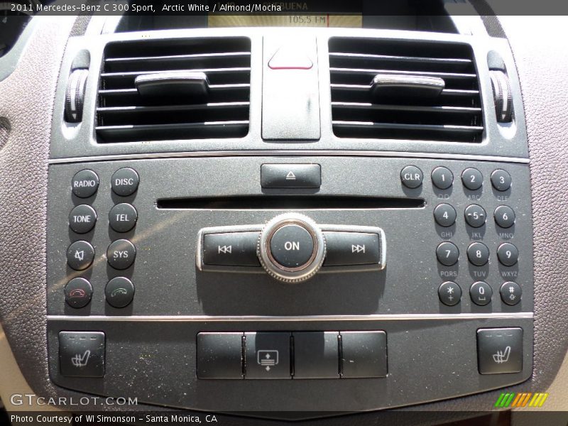 Arctic White / Almond/Mocha 2011 Mercedes-Benz C 300 Sport