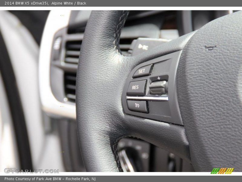 Alpine White / Black 2014 BMW X5 xDrive35i