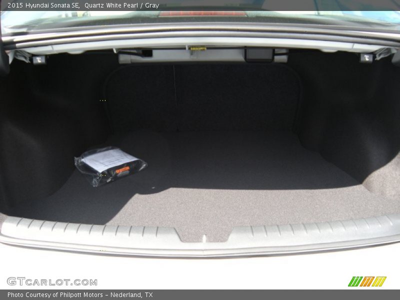  2015 Sonata SE Trunk