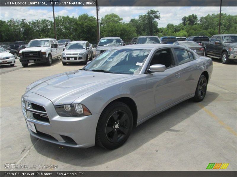 Billet Silver Metallic / Black 2014 Dodge Charger SE