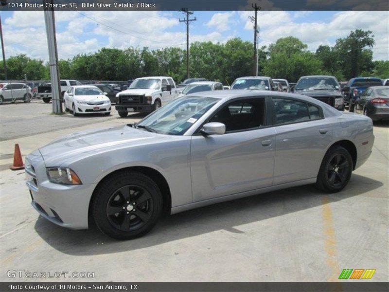 Billet Silver Metallic / Black 2014 Dodge Charger SE