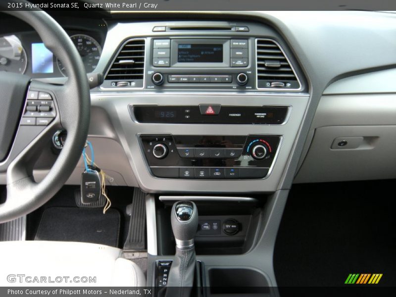 Controls of 2015 Sonata SE