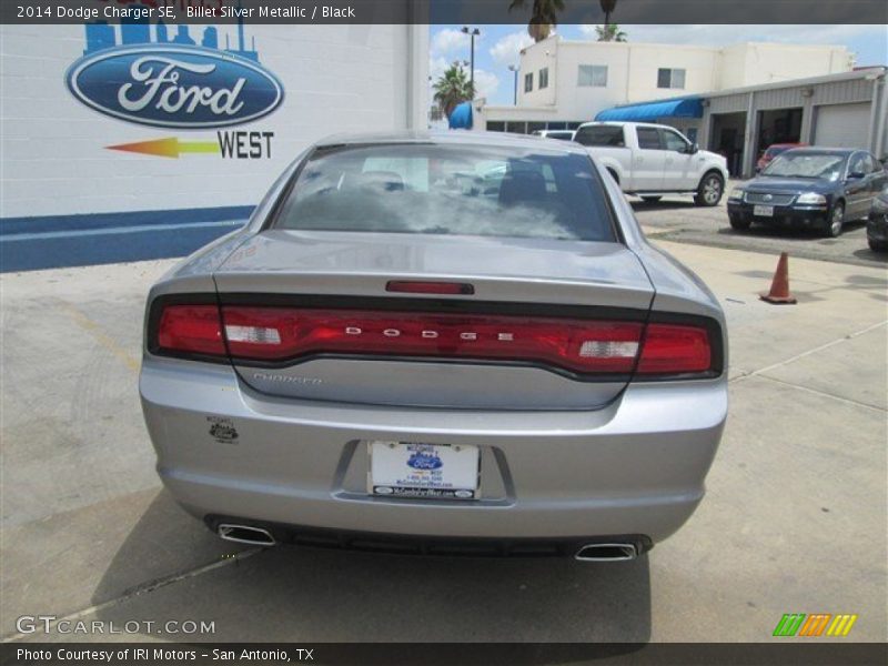 Billet Silver Metallic / Black 2014 Dodge Charger SE