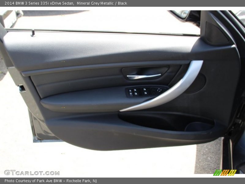 Mineral Grey Metallic / Black 2014 BMW 3 Series 335i xDrive Sedan