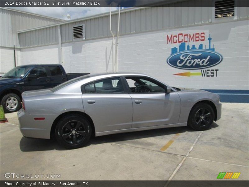 Billet Silver Metallic / Black 2014 Dodge Charger SE