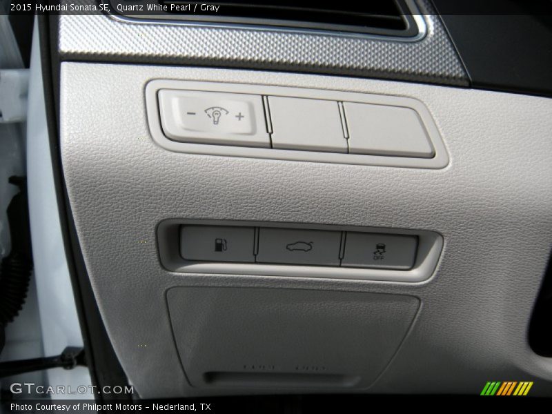 Controls of 2015 Sonata SE