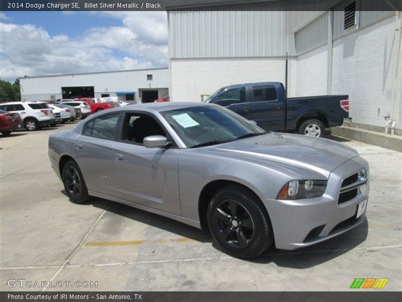 Billet Silver Metallic / Black 2014 Dodge Charger SE