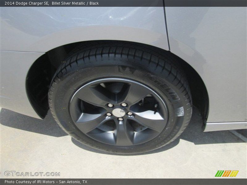 Billet Silver Metallic / Black 2014 Dodge Charger SE