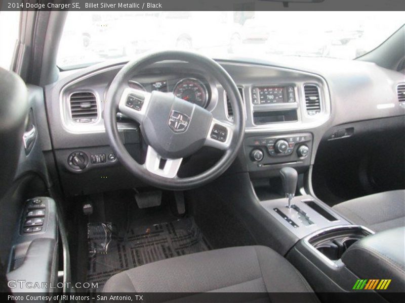 Billet Silver Metallic / Black 2014 Dodge Charger SE