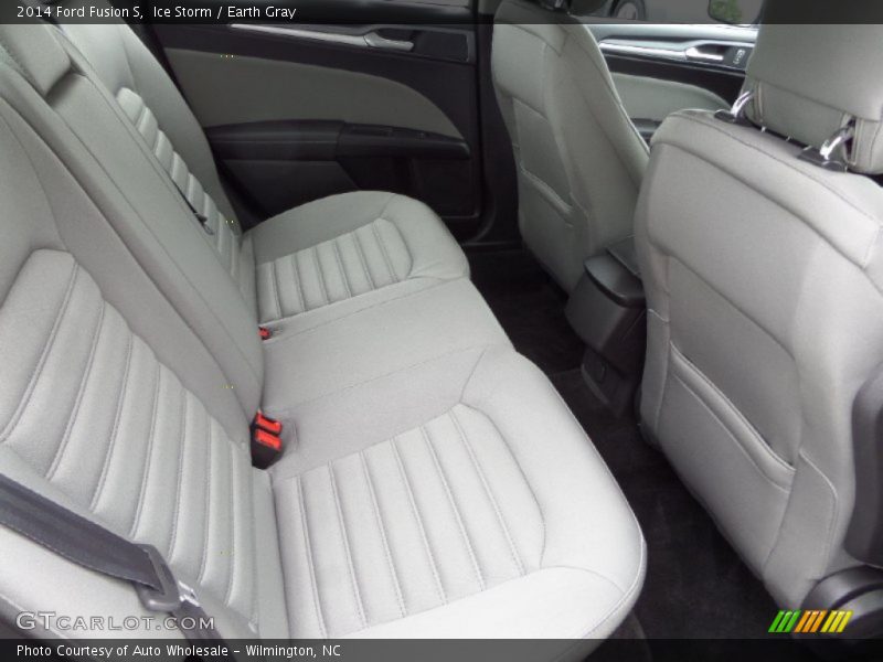 Ice Storm / Earth Gray 2014 Ford Fusion S