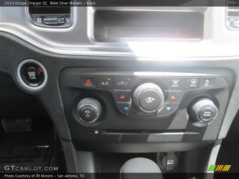 Billet Silver Metallic / Black 2014 Dodge Charger SE