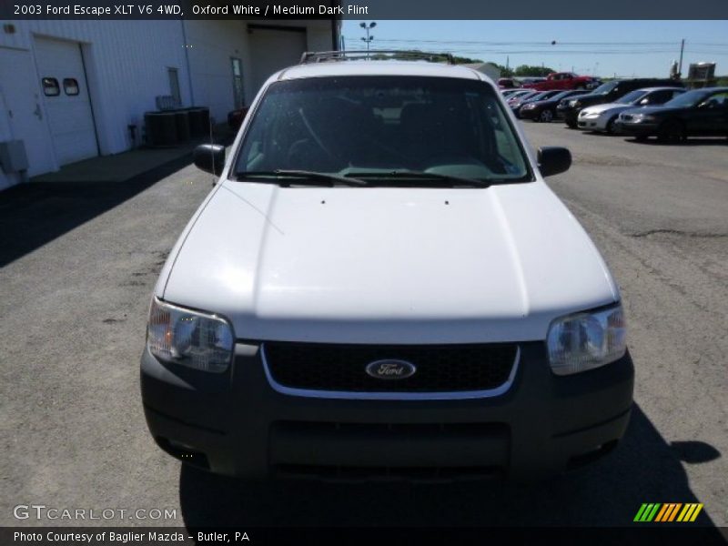 Oxford White / Medium Dark Flint 2003 Ford Escape XLT V6 4WD