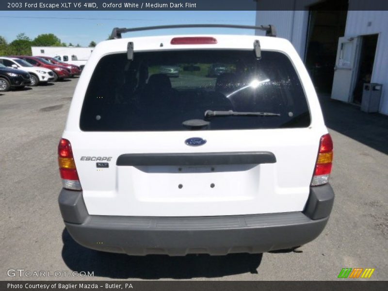 Oxford White / Medium Dark Flint 2003 Ford Escape XLT V6 4WD