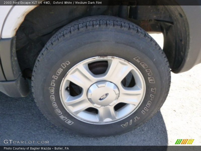 Oxford White / Medium Dark Flint 2003 Ford Escape XLT V6 4WD