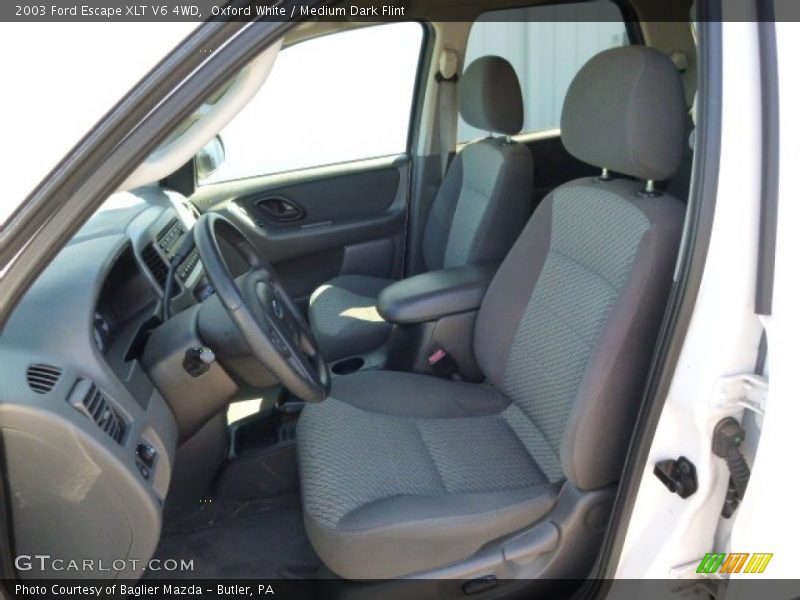 Oxford White / Medium Dark Flint 2003 Ford Escape XLT V6 4WD
