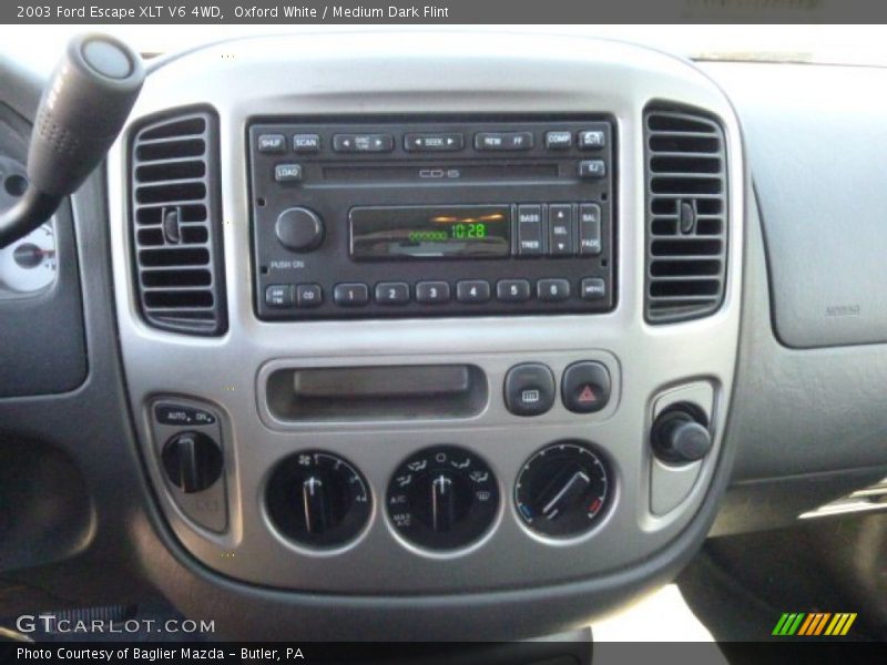 Oxford White / Medium Dark Flint 2003 Ford Escape XLT V6 4WD