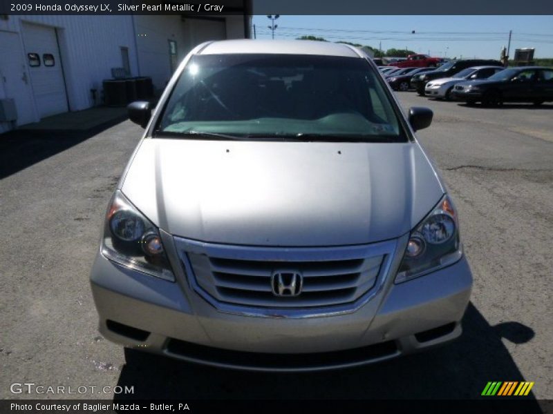 Silver Pearl Metallic / Gray 2009 Honda Odyssey LX