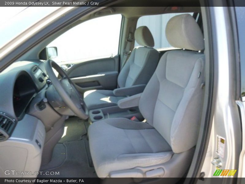 Silver Pearl Metallic / Gray 2009 Honda Odyssey LX