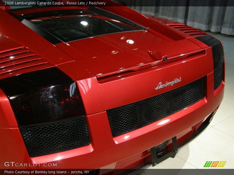 Rosso Leto / Red/Ivory 2006 Lamborghini Gallardo Coupe