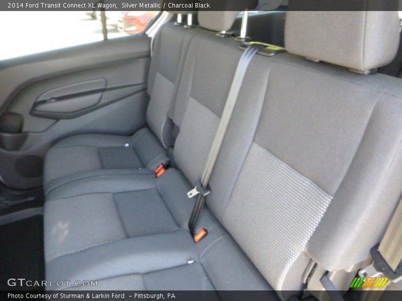 Silver Metallic / Charcoal Black 2014 Ford Transit Connect XL Wagon