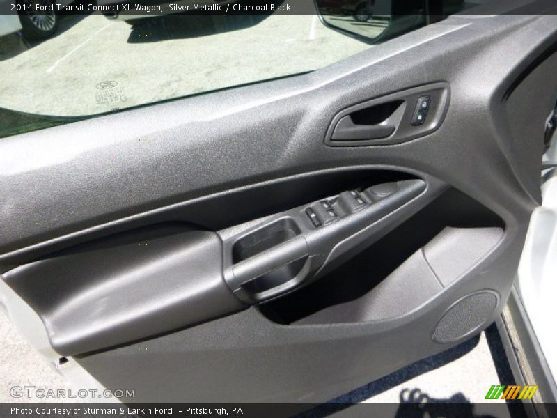 Silver Metallic / Charcoal Black 2014 Ford Transit Connect XL Wagon