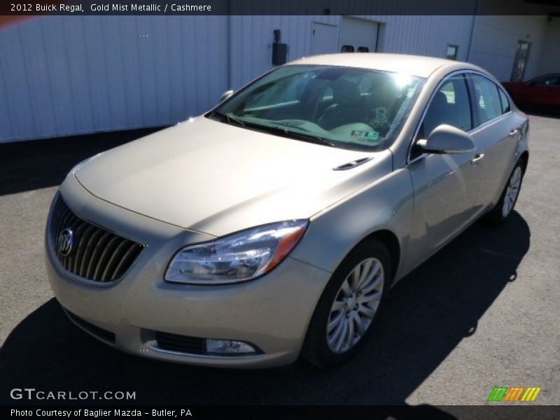 Gold Mist Metallic / Cashmere 2012 Buick Regal