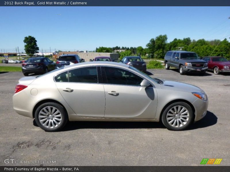 Gold Mist Metallic / Cashmere 2012 Buick Regal