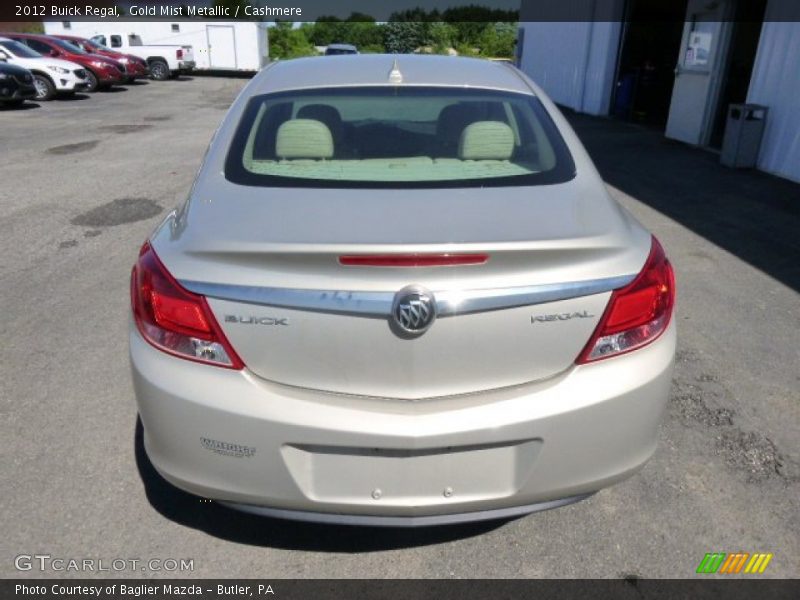 Gold Mist Metallic / Cashmere 2012 Buick Regal