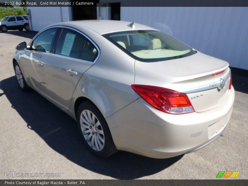 Gold Mist Metallic / Cashmere 2012 Buick Regal