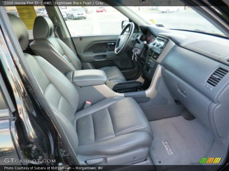 Nighthawk Black Pearl / Gray 2006 Honda Pilot EX-L 4WD