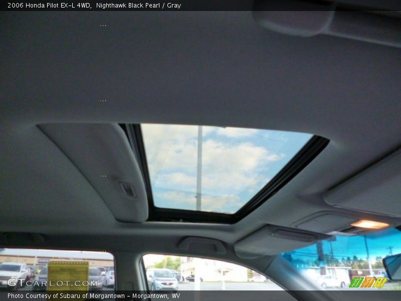 Nighthawk Black Pearl / Gray 2006 Honda Pilot EX-L 4WD