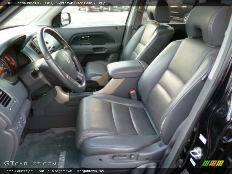 Nighthawk Black Pearl / Gray 2006 Honda Pilot EX-L 4WD