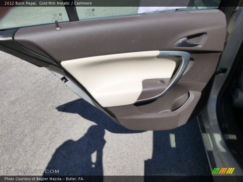 Gold Mist Metallic / Cashmere 2012 Buick Regal
