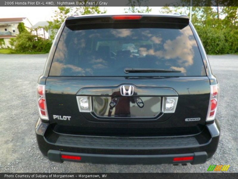 Nighthawk Black Pearl / Gray 2006 Honda Pilot EX-L 4WD