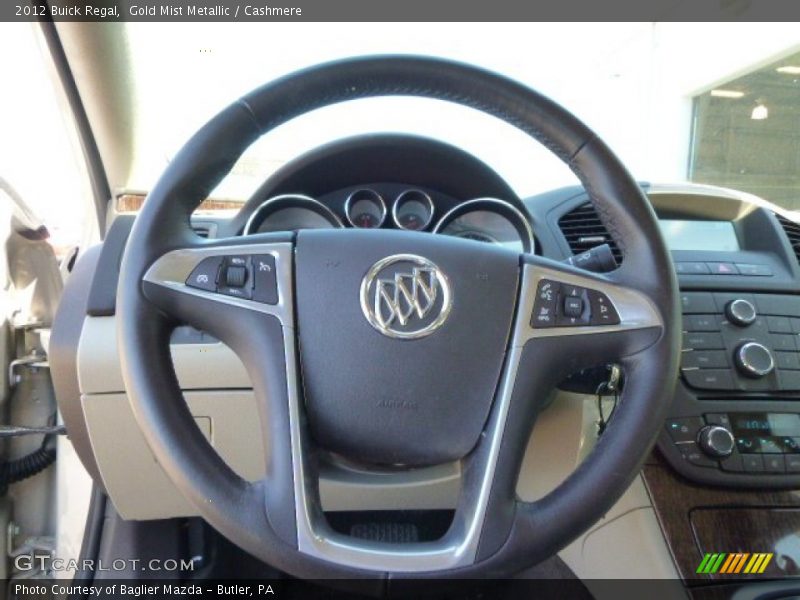 Gold Mist Metallic / Cashmere 2012 Buick Regal