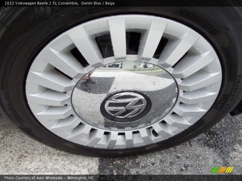 Denim Blue / Beige 2013 Volkswagen Beetle 2.5L Convertible
