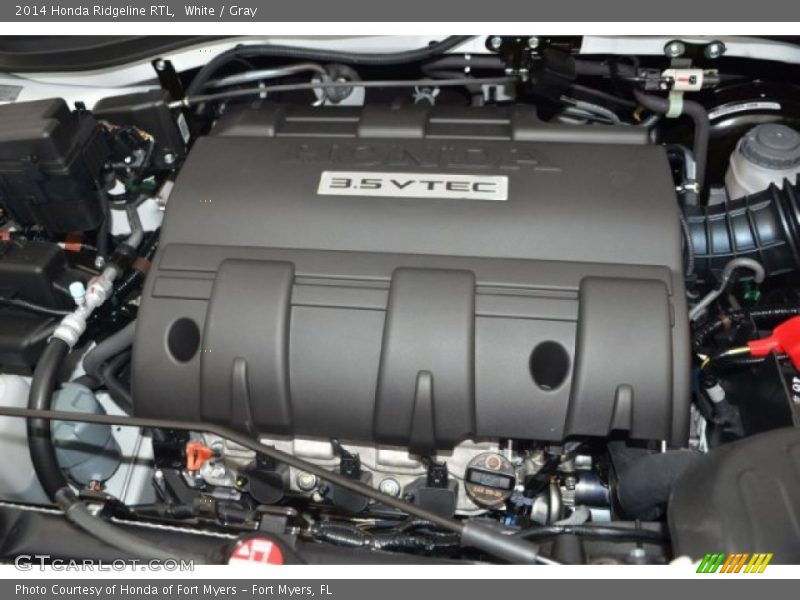 White / Gray 2014 Honda Ridgeline RTL
