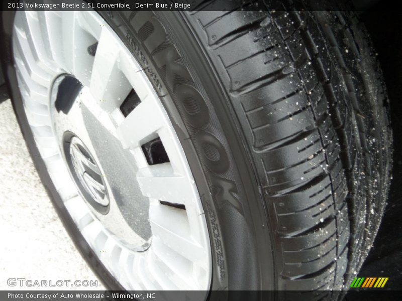 Denim Blue / Beige 2013 Volkswagen Beetle 2.5L Convertible
