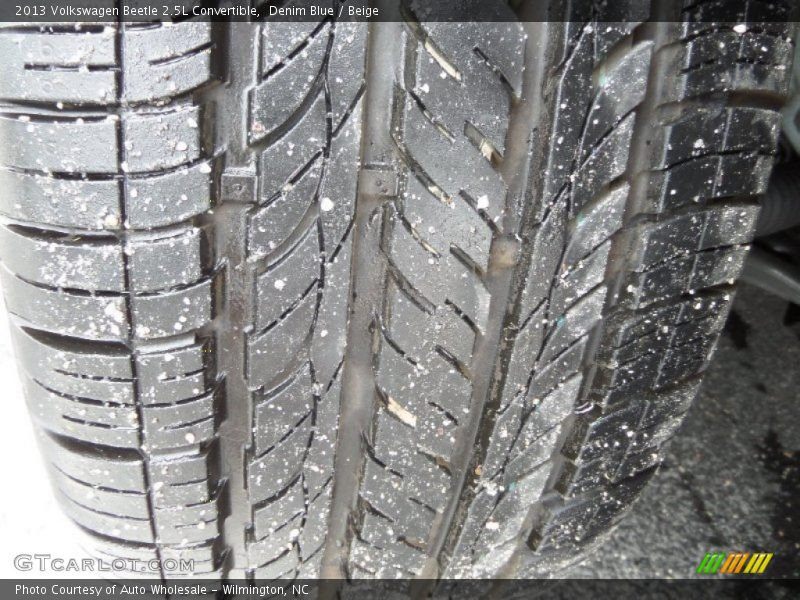 Denim Blue / Beige 2013 Volkswagen Beetle 2.5L Convertible
