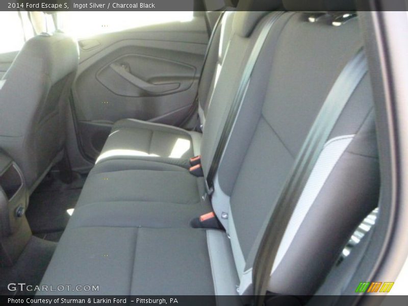 Ingot Silver / Charcoal Black 2014 Ford Escape S