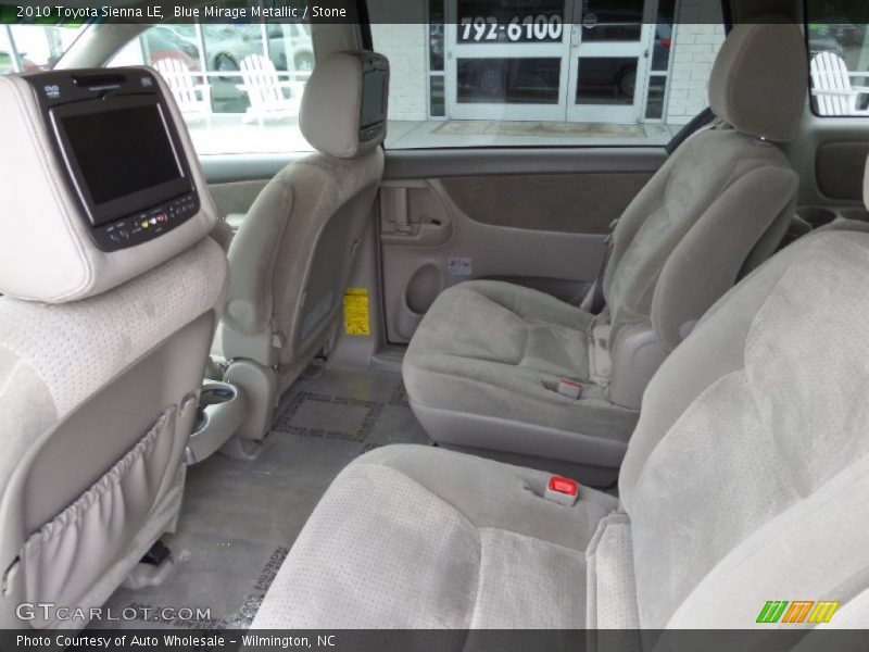 Blue Mirage Metallic / Stone 2010 Toyota Sienna LE