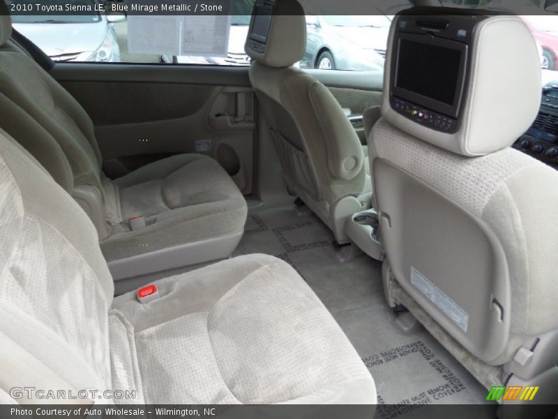Blue Mirage Metallic / Stone 2010 Toyota Sienna LE