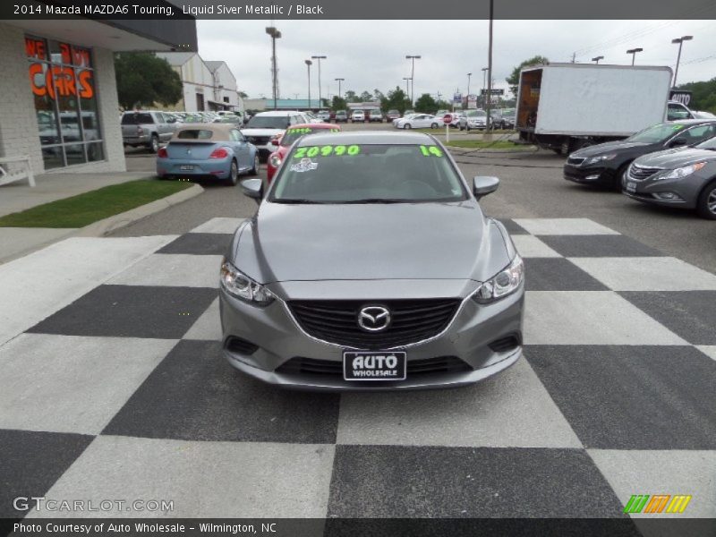 Liquid Siver Metallic / Black 2014 Mazda MAZDA6 Touring