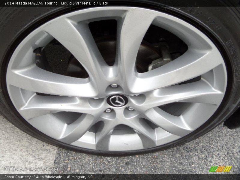 Liquid Siver Metallic / Black 2014 Mazda MAZDA6 Touring