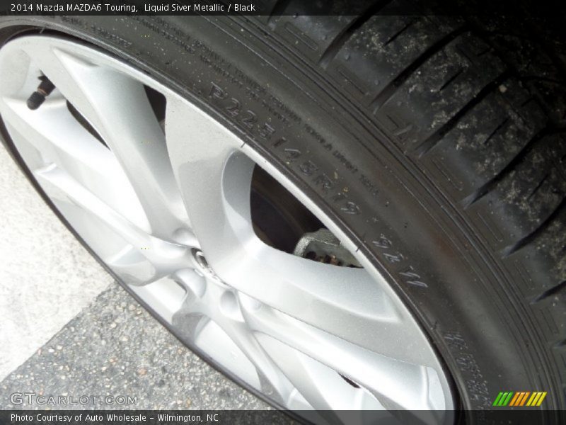 Liquid Siver Metallic / Black 2014 Mazda MAZDA6 Touring