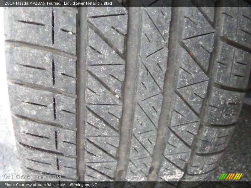 Liquid Siver Metallic / Black 2014 Mazda MAZDA6 Touring