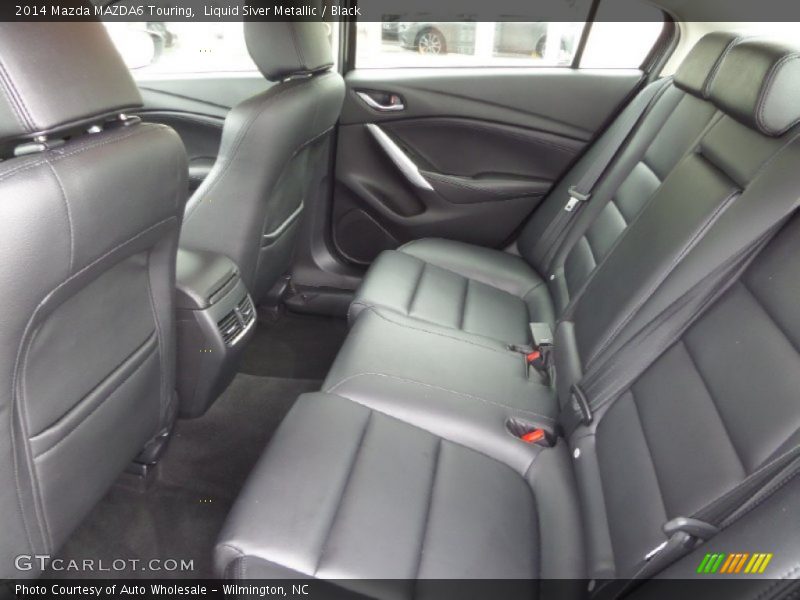 Liquid Siver Metallic / Black 2014 Mazda MAZDA6 Touring