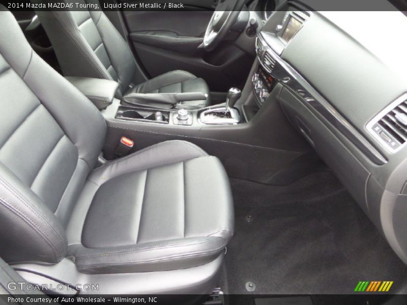 Liquid Siver Metallic / Black 2014 Mazda MAZDA6 Touring